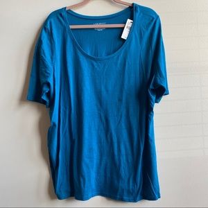 Lane Bryant size 18-20 NWT blue tshirt